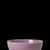 Lyngby Porcelæn Rhombe Color Skål Ø15.5 cm lilla | Køb her