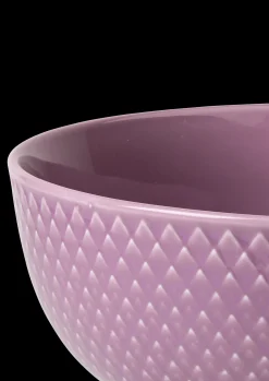 Lyngby Porcelæn Rhombe Color Skål Ø15.5 cm lilla | Køb her