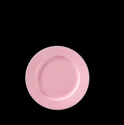 Lyngby Porcelæn Rhombe Color Frokosttallerken Ø21 cm rosa