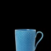 Lyngby Porcelæn Rhombe Color Krus med hank 33 cl blå
