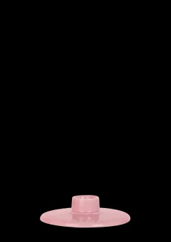 Lyngby Porcelæn Rhombe Color Kronelysestage H3 rosa | Køb nu