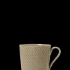 Lyngby Porcelæn Rhombe Earth Krus med hank 39 cl clay