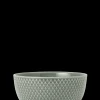 Lyngby Porcelæn Rhombe Earth Skål Ø13 cm moss | Køb nu