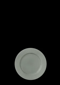 Lyngby Porcelæn Rhombe Earth Frokosttallerken Ø21 cm moss