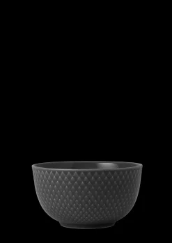 Lyngby Porcelæn Rhombe Earth Skål Ø11 cm slate | Køb nu