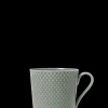 Lyngby Porcelæn Rhombe Earth Krus med hank 39 cl moss