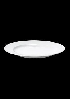 Lyngby Porcelæn Rhombe Middagstallerken Ø27 cm hvid