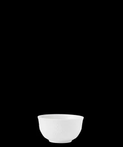 Lyngby Porcelæn Skål Ø11 cm i hvid fra serien Rhombe