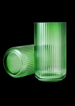 Lyngby Porcelæn Vase H31 cm i grøn fra serien Lyngby