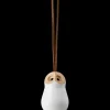 Rosendahl Forest Tales Ugle Ø4 cm blank hvid | Køb her