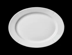 Rosendahl Grand Cru Oval tallerken 17.5x23.5 hvid | Køb her