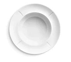 Rosendahl Grand Cru Soft Dyb tallerken Ø25 cm hvid 1 stk.