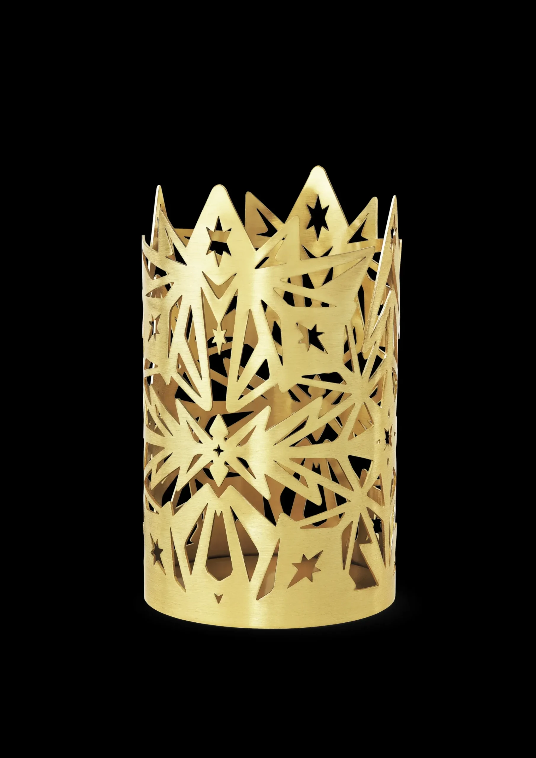 Rosendahl Lysestage Ø9.5 cm i guld fra serien Karen Blixen