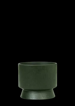 Rosendahl Recycled Urtepotteskjuler Ø12 cm mørk grøn