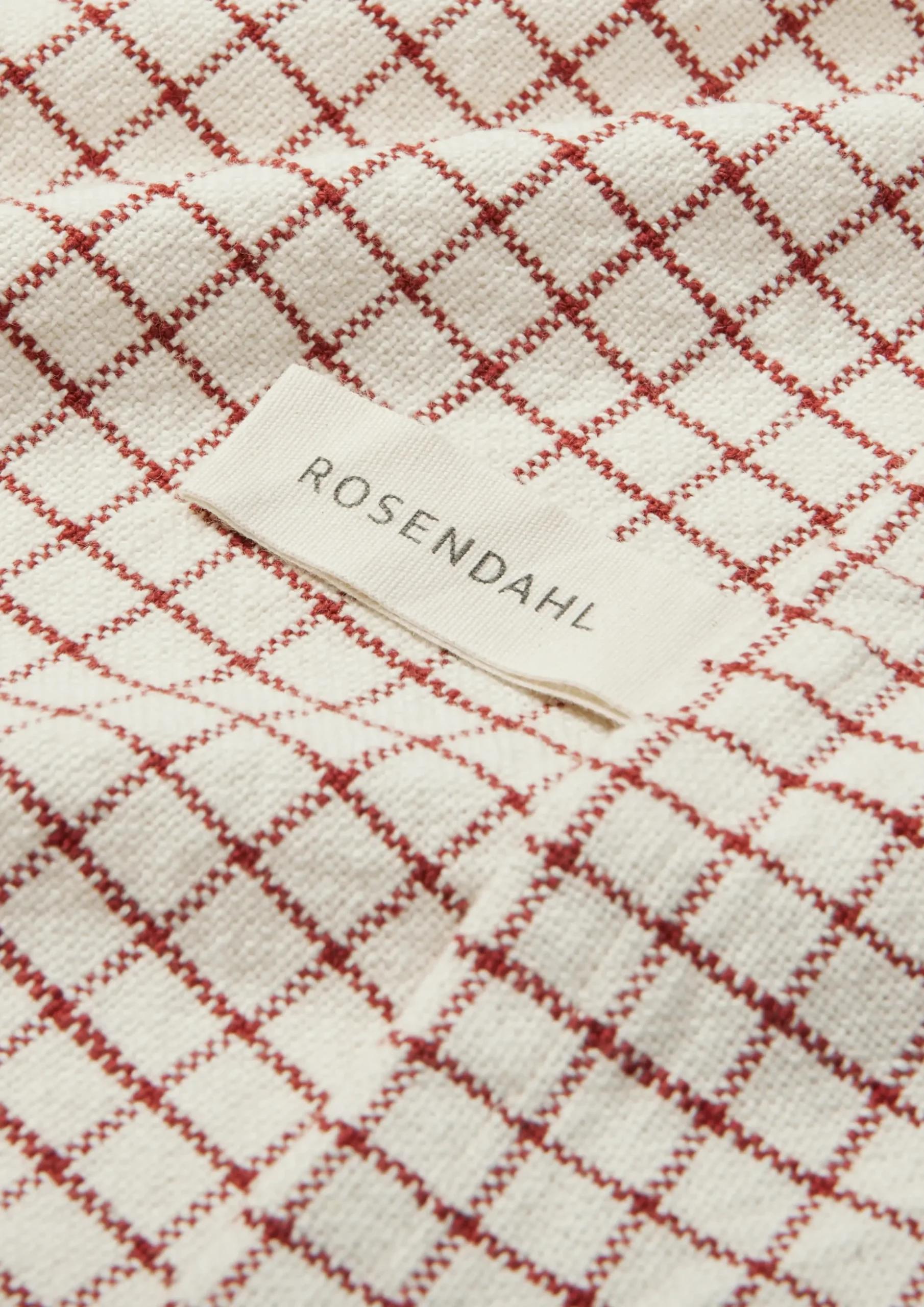 Rosendahl Textiles Garn Viskestykke 50x70 cm terracotta