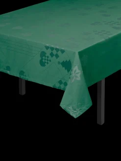 Rosendahl Textiles Natale Damaskdug 150x320 cm grøn